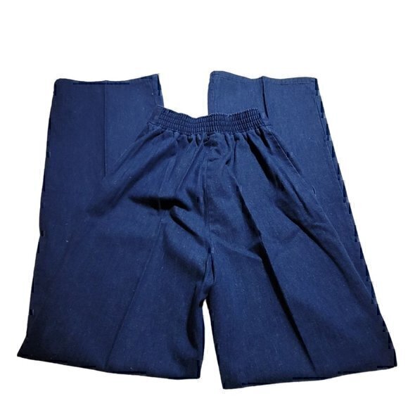 Women's Vintage Wide Leg Denim Jeans 14 Jones - Picture 6 of 9